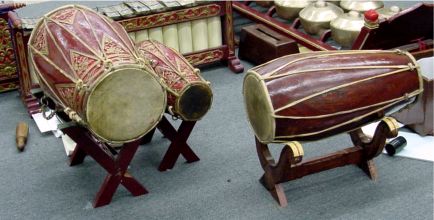 Javanese drums.